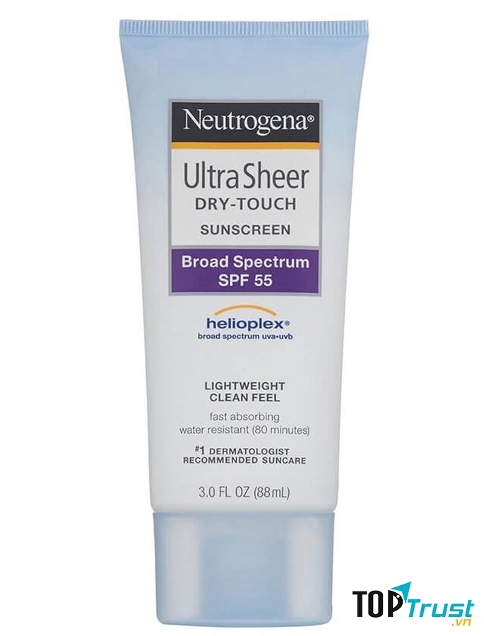 Kem Chống Nắng Neutrogena Ultra Sheer Dry Touch SPF55 88 Ml, SPF55