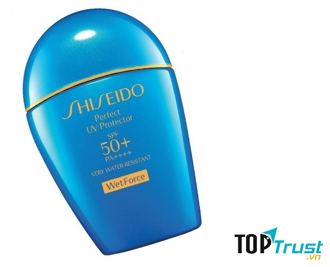 Kem chống nắng Shiseido Ultimate Sun Protection Lotion SPF 50+ WetForce dành cho da nhạy cảm, kể cả da em bé
