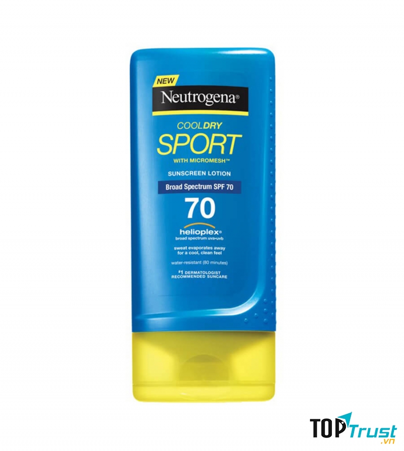 Kem Chống Nắng Toàn Thân Cho Nam Và Nữ Neutrogena CoolDry Sport SPF 70