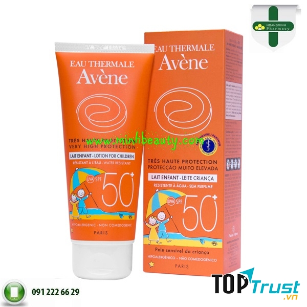 Với Avene Lait SPF 50+ Enfant, các bà mẹ giờ đây đã có thể yên tâm cho con nô đùa khám phá thế giới thỏa thích mà không sợ làn da các con bị cháy nắng.