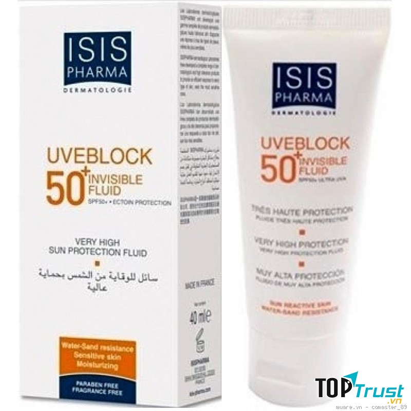 Kem chống nắng Uveblock Light Tinted SPF 50