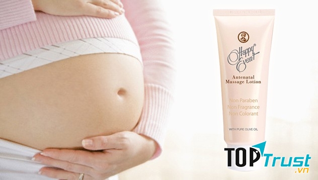 Kem chống rạn da cho bà bầu Happy Event Firming Lotion
