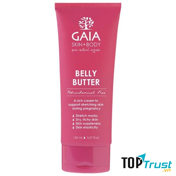 Kem chống rạn da, mờ sẹo hữu cơ Gaia Belly Butter
