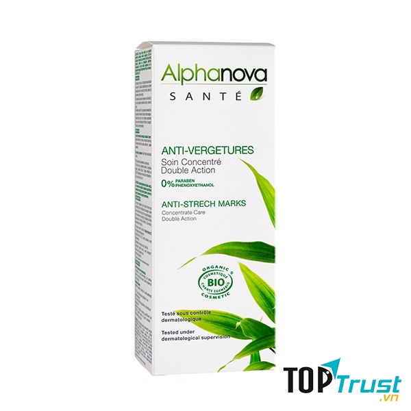 Kem chống trị rạn da hữu cơ cho mẹ bầu trước và sau sinh Alphanova