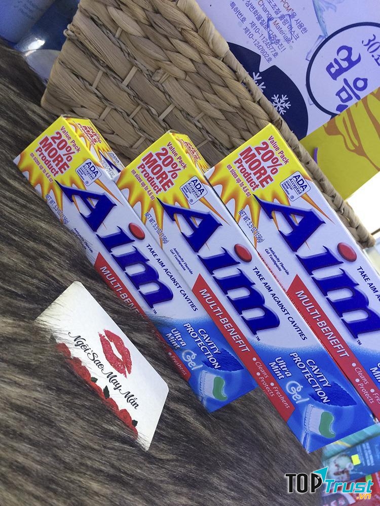 KEM ĐÁNH RĂNG AIM MULTI BENEFIT TARTAR COOL MINT