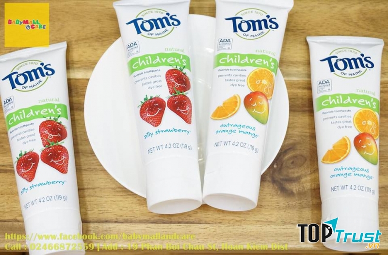 Kem đánh răng Tom’s of Maine Toothpaste for Sensitive Teeth