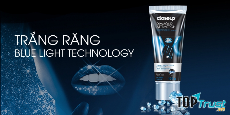 Kem đánh răng Close up Diamond Attraction