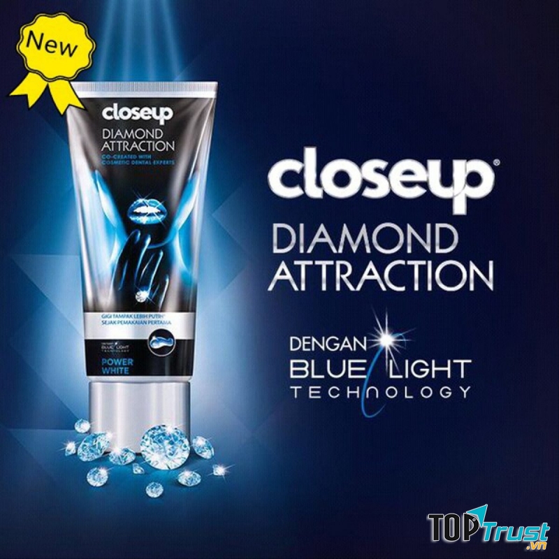 Kem đánh răng Close up Diamond Attraction
