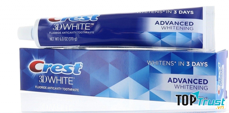 Kem đánh răng Crest 3D White 198g của Mỹ