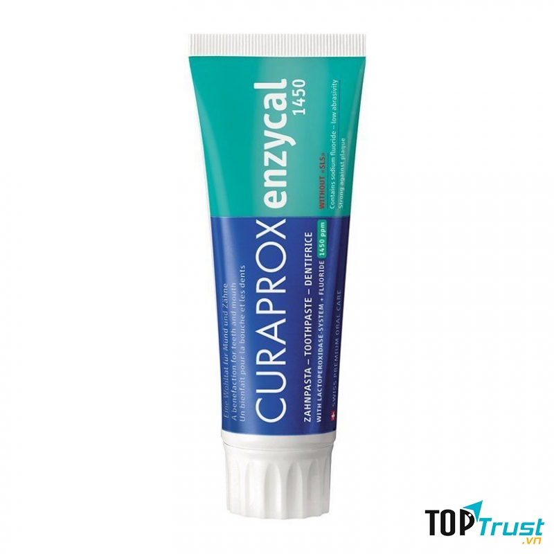 Kem đánh răng Curaprox Enzycal 1450