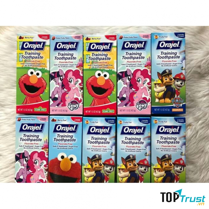 Kem đánh răng Orajel Training Toothpaste