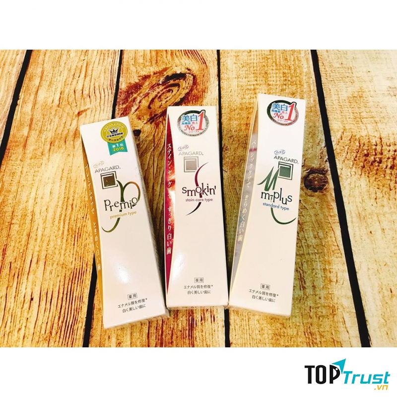 Kem Đánh Răng Trắng Răng Apagard Nhật Bản Premio