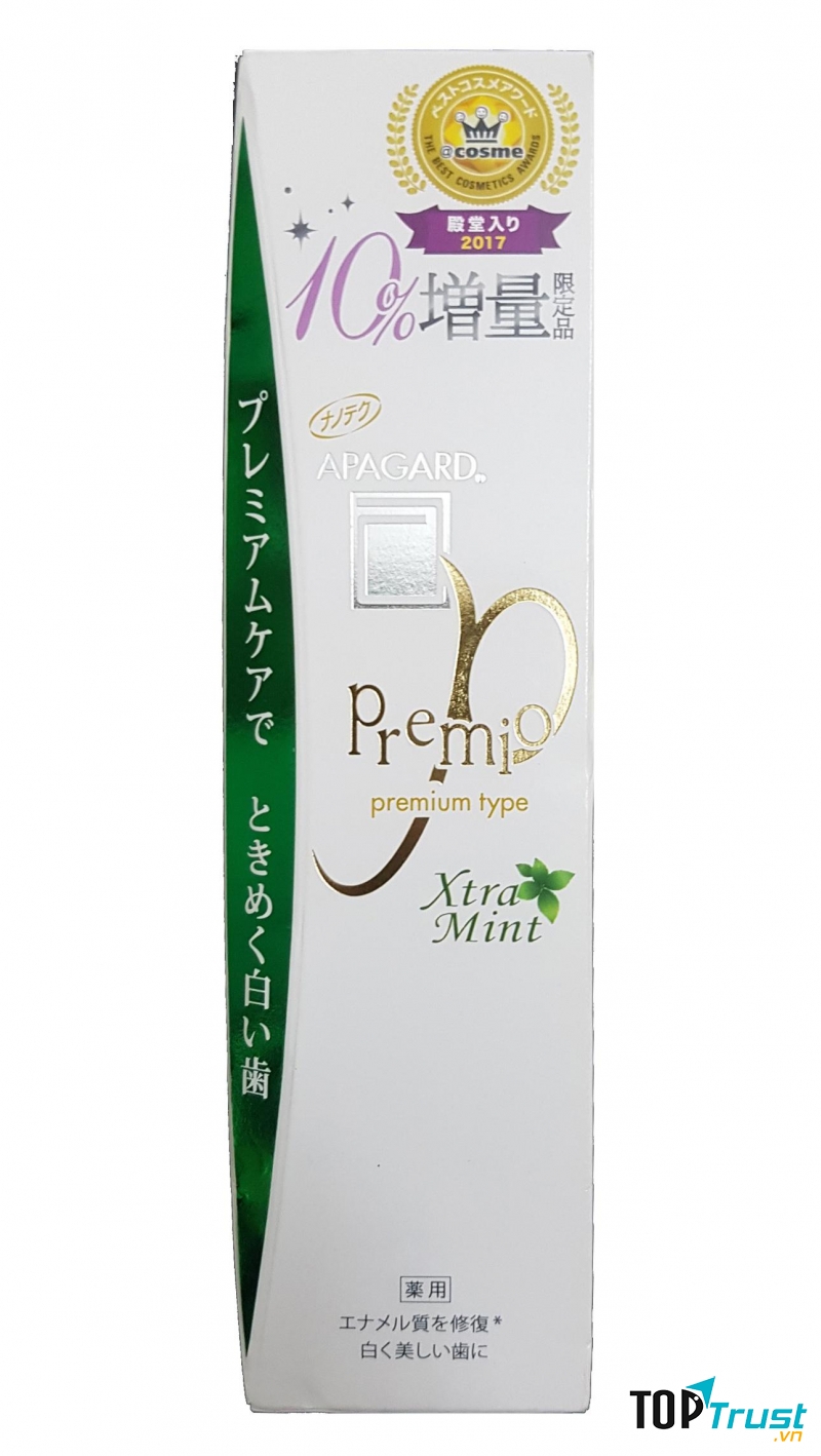 Kem Đánh Răng Trắng Răng Apagard Nhật Bản Premio