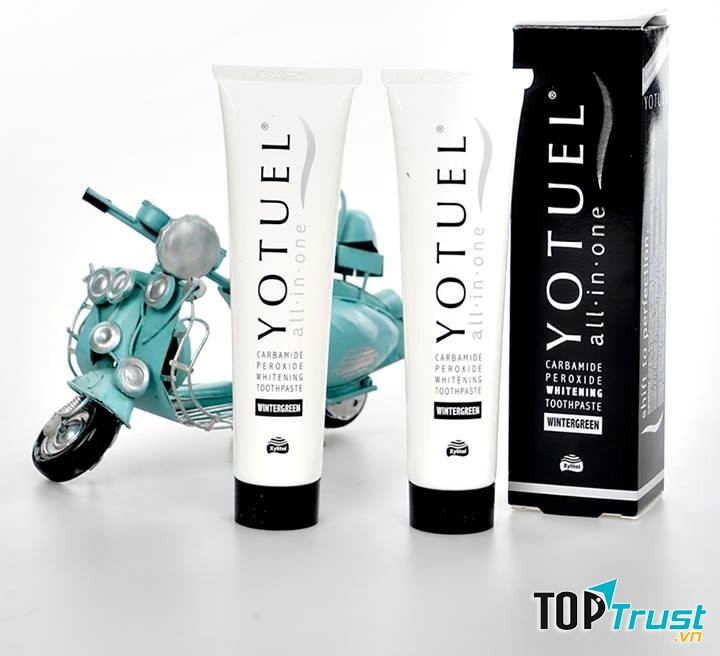 ﻿Kem Đánh Răng Yotuel Làm Sáng Răng 75ml All in One Intensive Whitening Toothpaste: