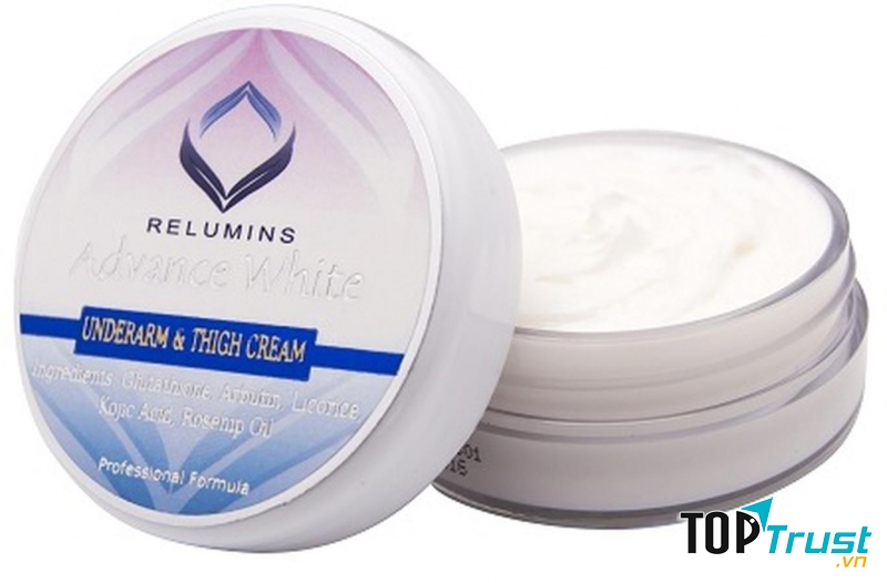 ﻿Kem Điều Trị Thâm Nách, Đầu Gối, Cùi Chỏ, Bẹn Relumins
