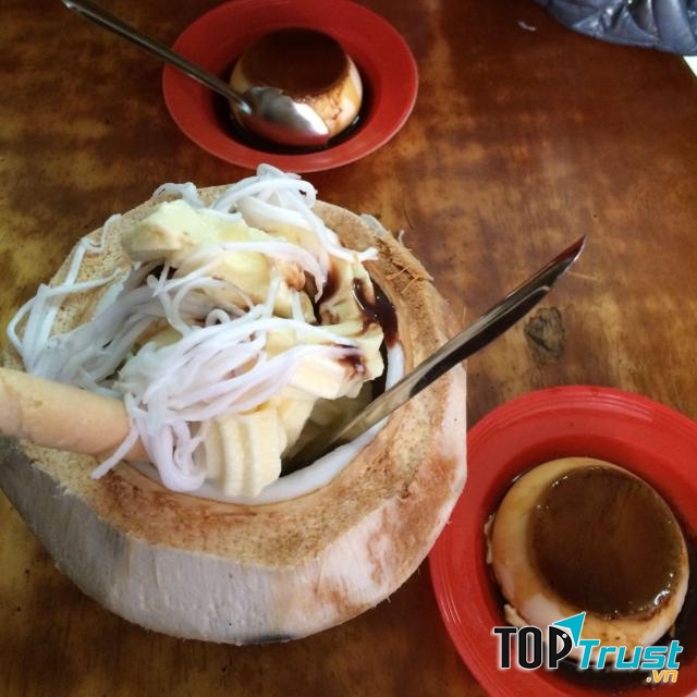 Kem dừa và caramen - Hàng Than