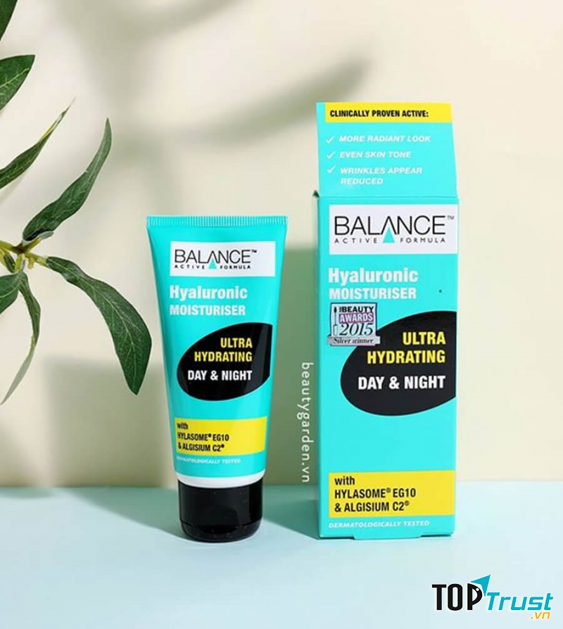 Kem dưỡng ẩm Balance Active Fomula Hyaluronic Moisturiser Ultra Hydrating