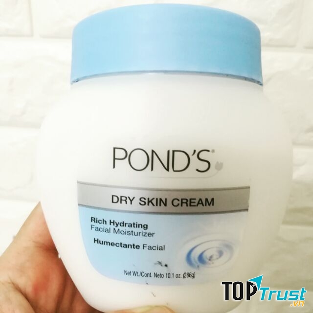 Kem dưỡng thể giữ ẩm da mặt Pond's Dry Skin Cream 286g