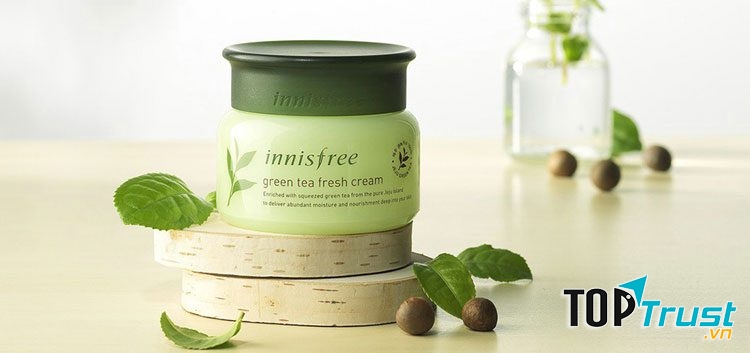 Kem dưỡng ẩm Innisfree Green tea Fresh Skin