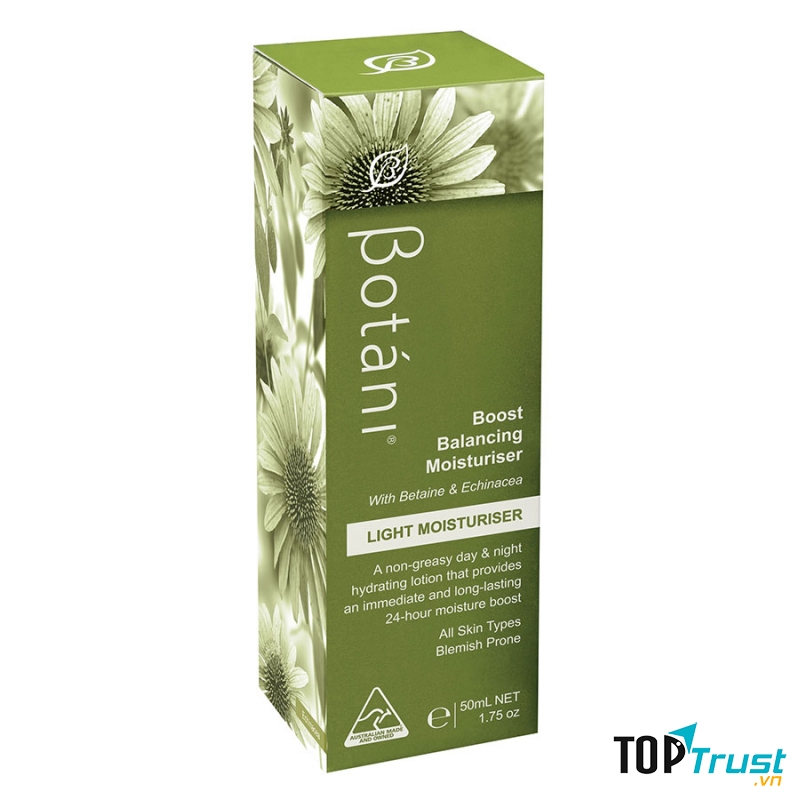 Kem dưỡng ẩm organic Botáni Boost Balancing Moisturiser
