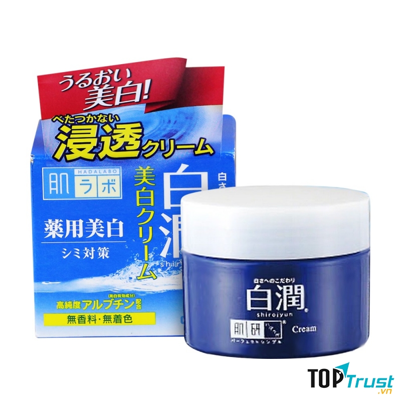 Kem dưỡng ẩm trắng da Hada Labo Shirojyun Deep Whitening Cream