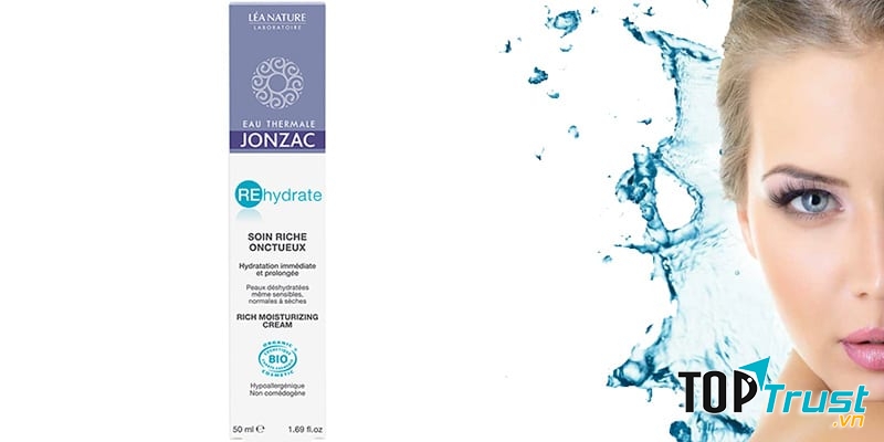 Kem dưỡng cấp nước Eau Thermale Jonzac Rehydrate Rich Moisturizing Cream