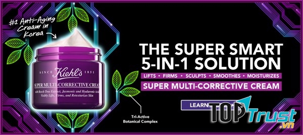 Kem Dưỡng Chống Lão Hóa Đa Tác Động Kiehl's Super Multi-Corrective Cream 50ML