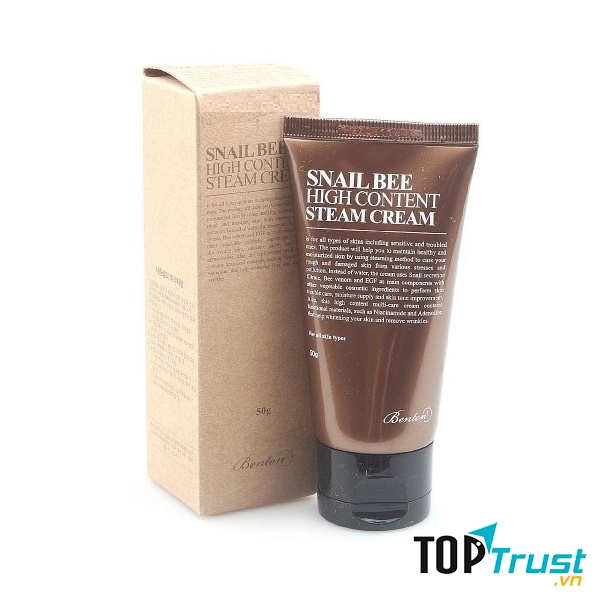Kem dưỡng da Benton Snail Bee High Content Steam Cream