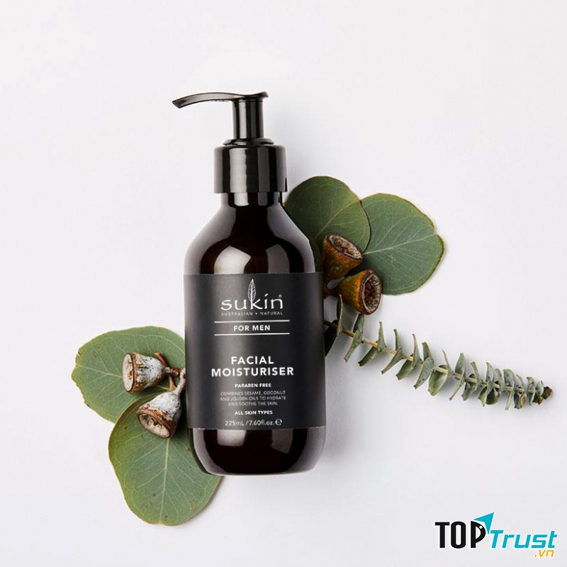Kem dưỡng da cho nam cao cấp Sukin For Men Cleanser