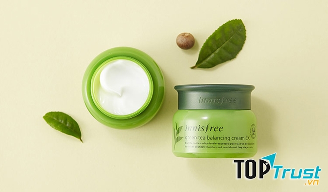 Kem dưỡng da Innisfree Green Tea Balancing Cream EX 50ml
