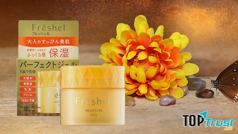 Kem dưỡng da Kanebo Freshel 5 in 1 Moisture Ge