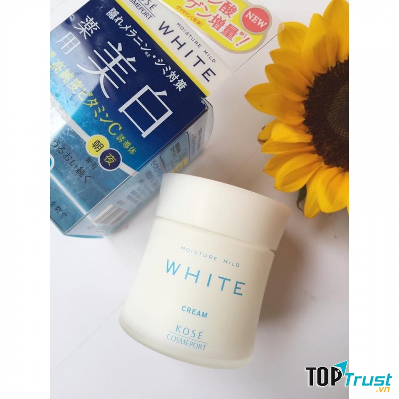 Kem dưỡng da Kosé Moisture Mild White