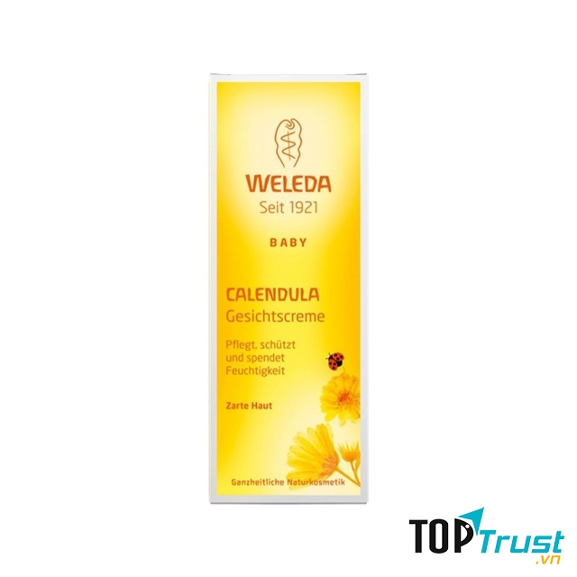 Kem dưỡng da mặt trẻ em Đức WELEDA Calendula Gesichtscreme