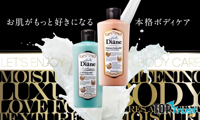 Kem dưỡng da Moist Diane Brightening Body Milk White Floral