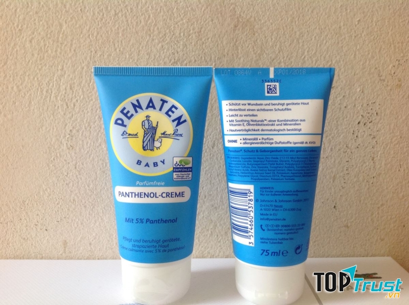 Kem dưỡng da Penaten được chiết xuất từ dược liệu thiên nhiên nên rất tốt cho da bé. Đặc biệt kem dưỡng da có mùi hương rất dễ chịu và giúp bé luôn cảm thấy thoải mái nhất.