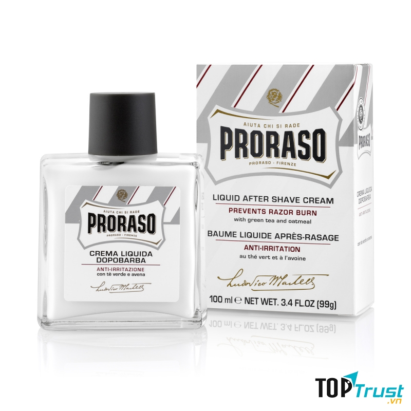 Kem Dưỡng Da Sau Cạo Proraso White Aftershave Balm