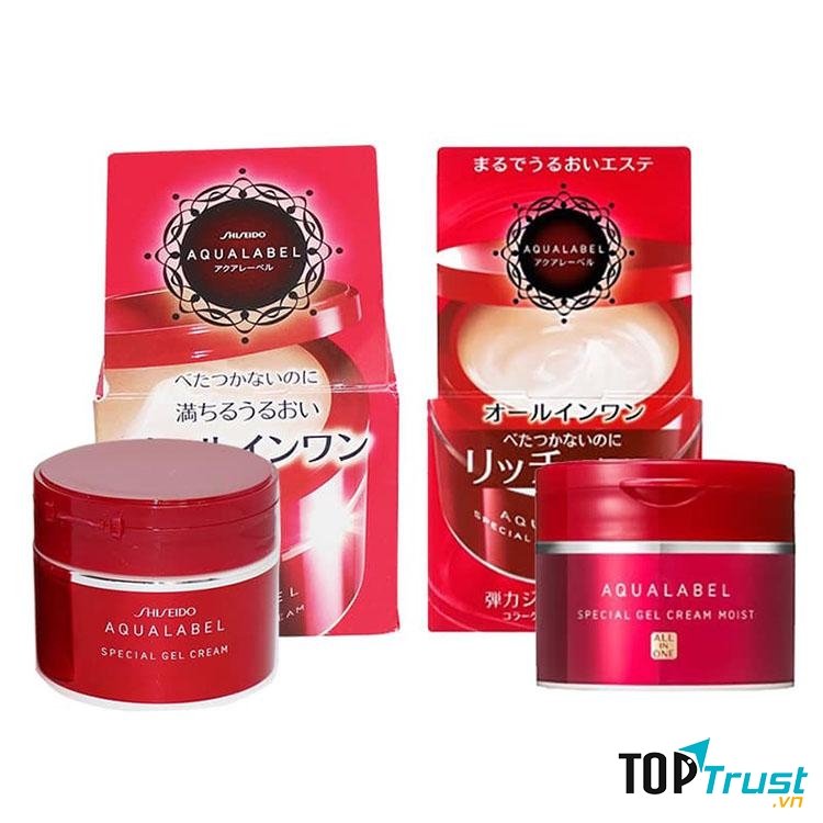 Shiseido Aqualabel màu đỏ