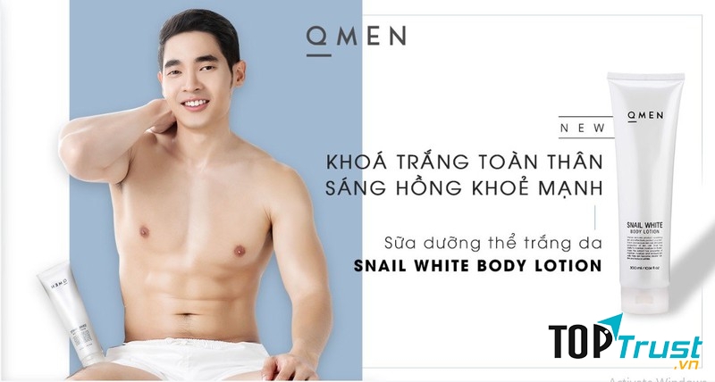 Kem body lotion QMEN Thái Lan