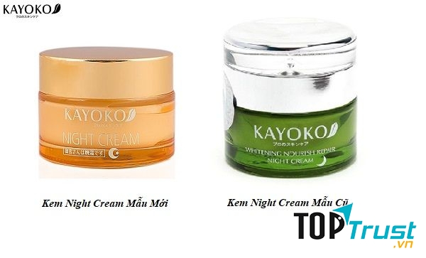 Kem dưỡng da trị nám ban đêm Kayoko Night Cream mới