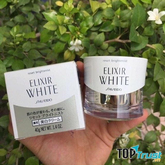 Kem dưỡng đêm Shiseido Elixir White Reset Brightenist
