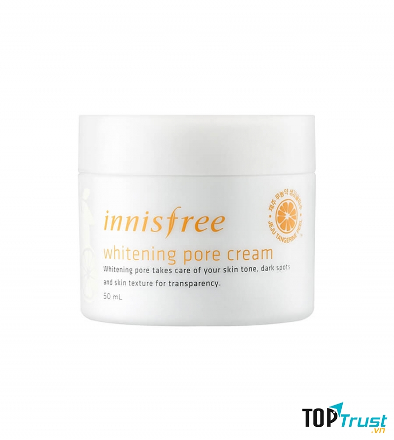 Kem dưỡng làm trắng da Innisfree Whitening Pore Cream