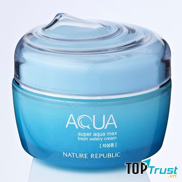 Kem dưỡng ẩm Nature Republic Super Aqua Max Fresh Watery Cream