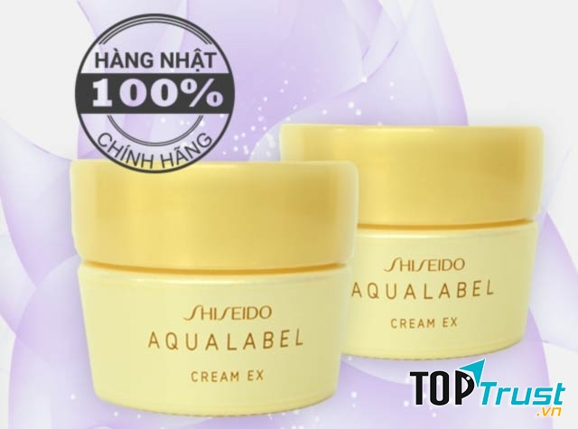 Kem dưỡng Shiseido Aqualabel Cream EX Vàng