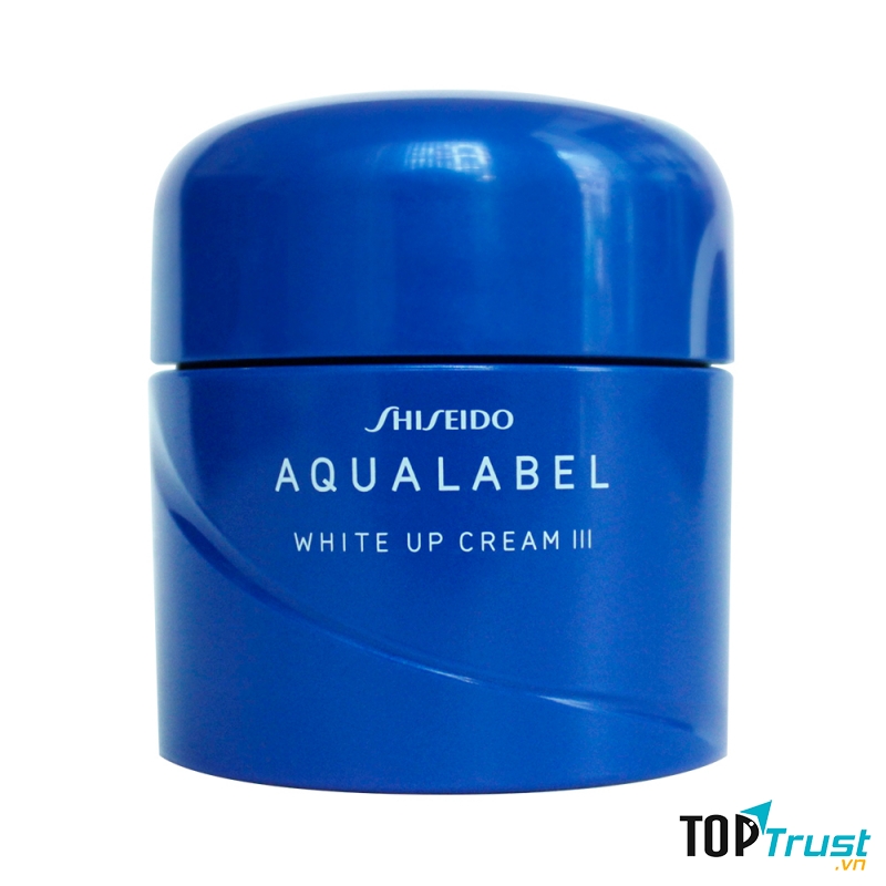 Kem dưỡng Shiseido Aqualabel White up Cream màu xanh