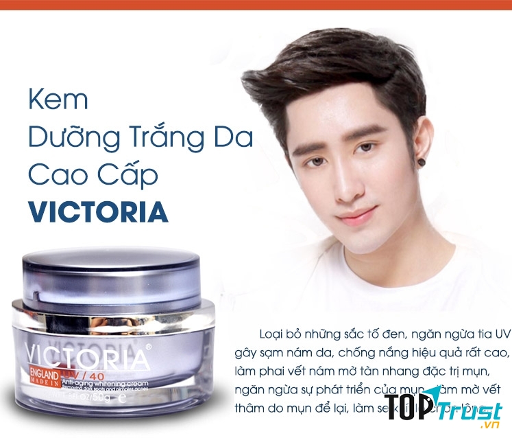 Kem dưỡng trắng da cao cấp Victoria