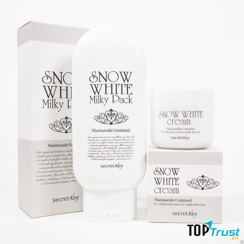 Kem dưỡng trắng da Snow white milky cream