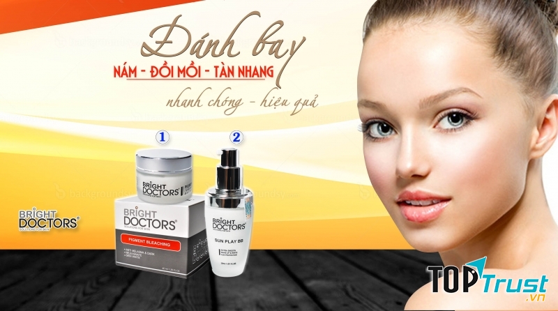 Kem dưỡng trắng da toàn thân Bright.Dr Doctors