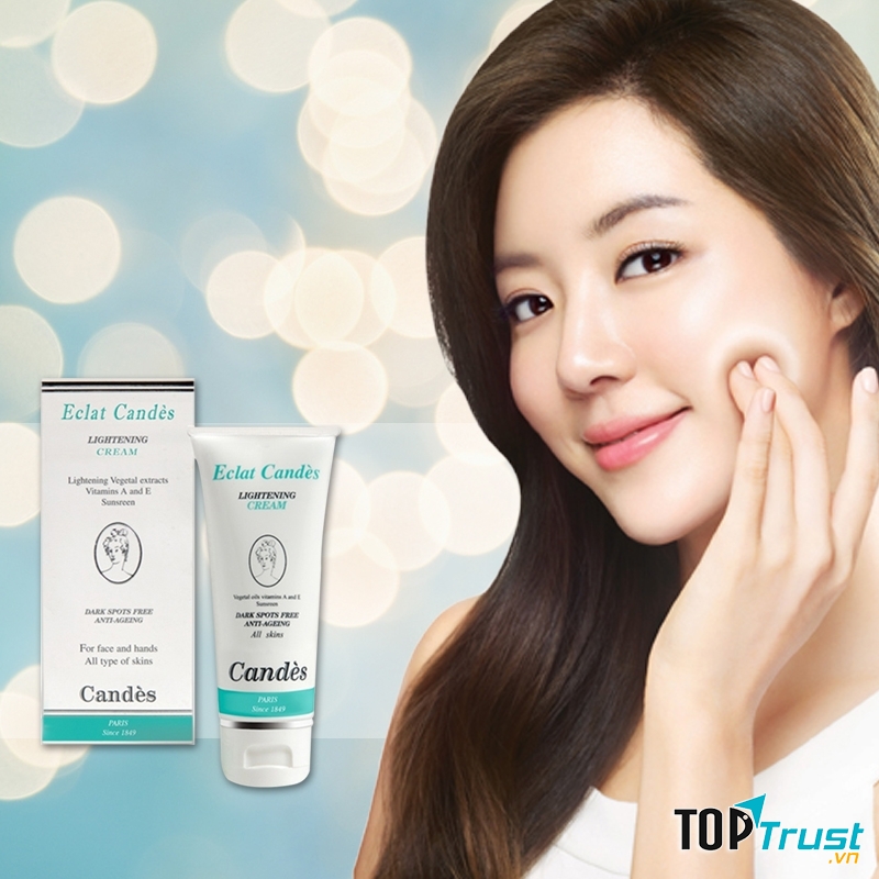 Kem dưỡng trắng da mang thương hiệu Candes