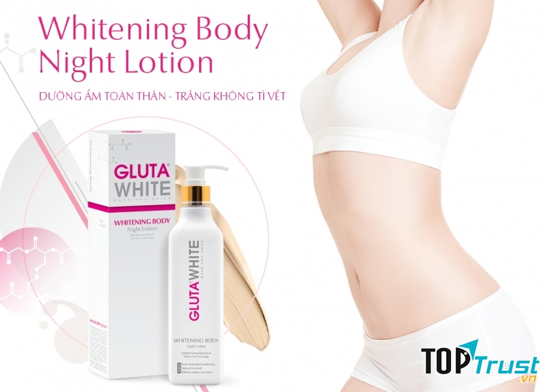 Kem dưỡng trắng da toàn thân Whitening Body Gluta White