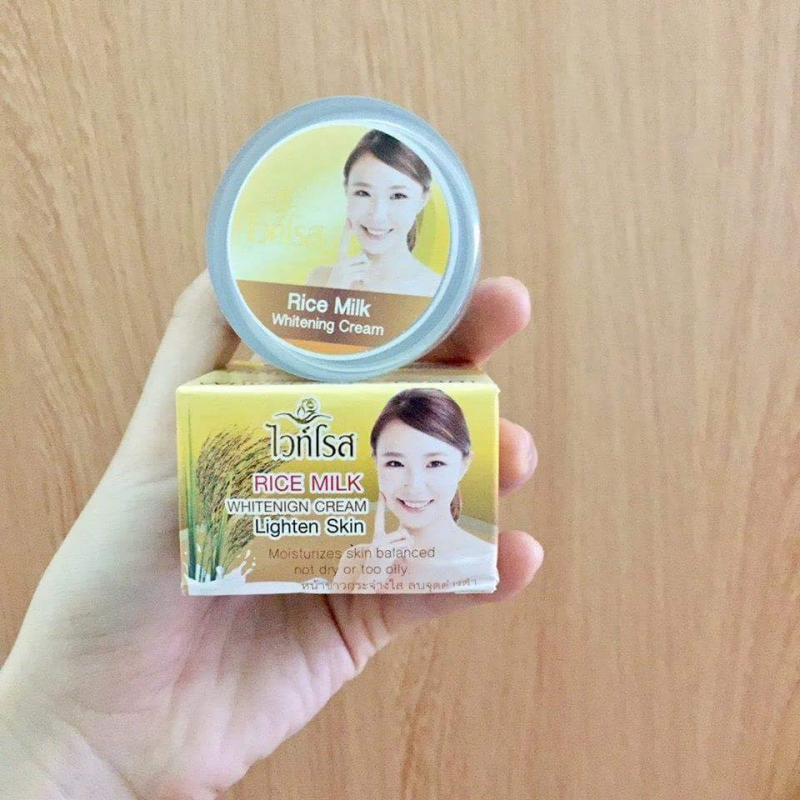 Kem dưỡng trắng Rice Milk Whitening Cream